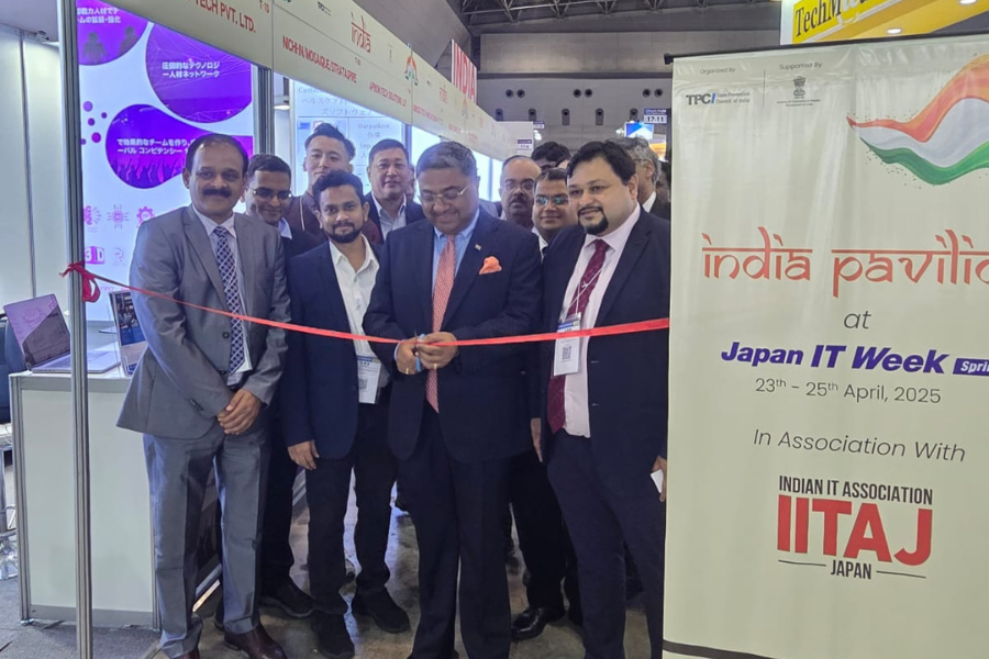 India pavilion at Japan IT Week 2025